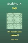 Book cover for Sudoku X - 200 Hard Puzzles Vol.3