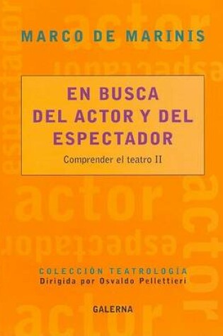 Cover of En Busca del Actor y del Espectador