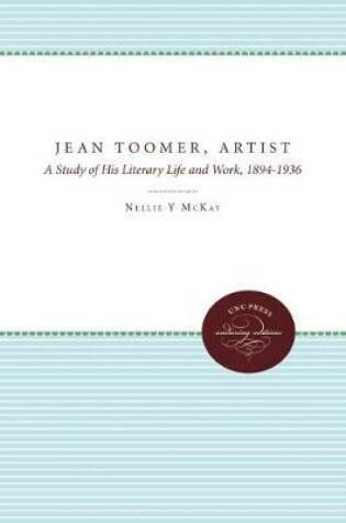 Cover of Jean Toomer, Artist