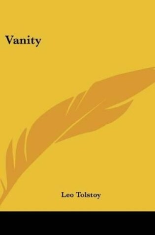 Cover of Vanity