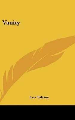 Book cover for Vanity