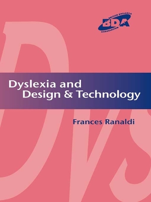 Book cover for Dyslexia and Design & Technology