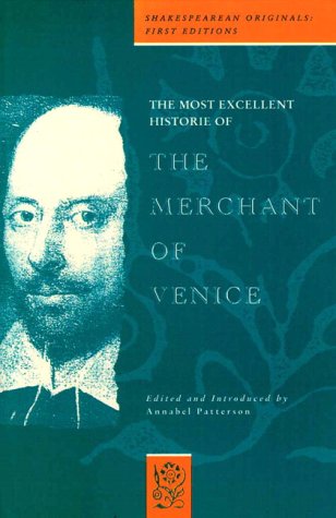 Cover of Most Excellent Historie Merchant Venice