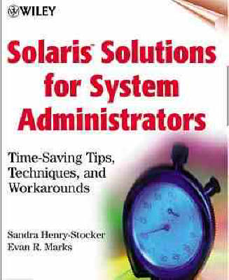 Book cover for Solaris Solutions for System Administrators