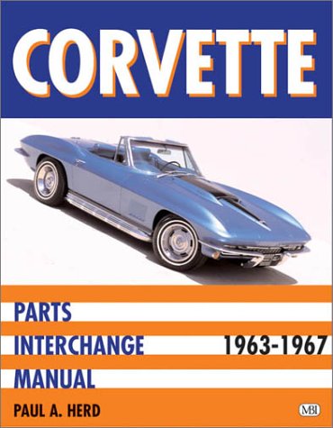 Book cover for Corvette Parts Interchange Manual