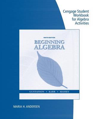 Book cover for Student Workbook for Beginning Algebra, 9th