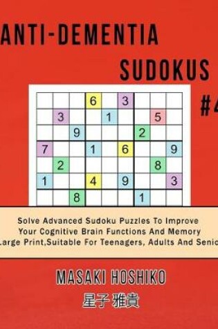 Cover of Anti-dementia Sudokus #4