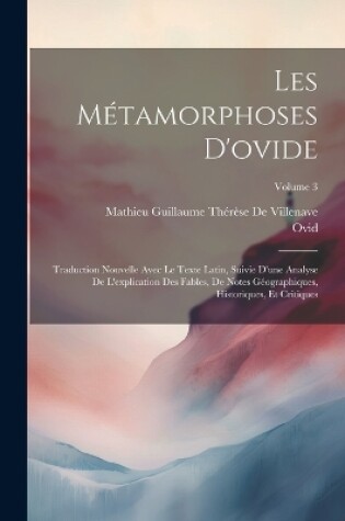 Cover of Les Métamorphoses D'ovide