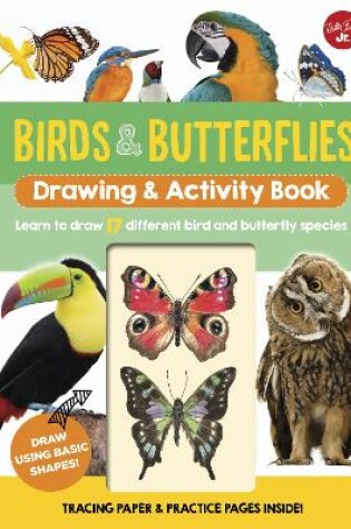 Cover of Birds & Butterflies Drawing & Activity Book