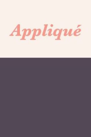 Cover of Applique