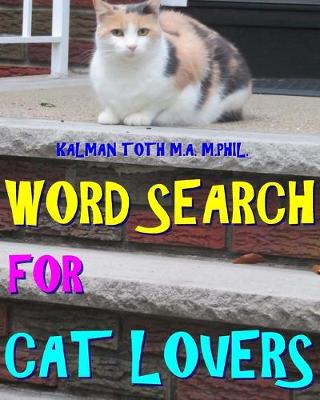 Book cover for Word Search for Cat Lovers