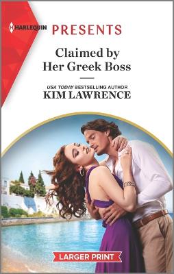 Book cover for Claimed by Her Greek Boss