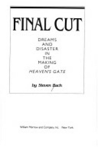 Cover of Final Cut