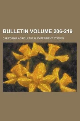 Cover of Bulletin Volume 206-219