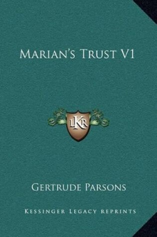 Cover of Marian's Trust V1