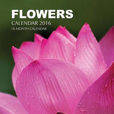 Book cover for Flowers Calendar 2016