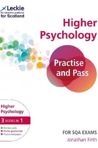 Cover of Practise and Pass Higher Psychology Revision Guide for New 2019 Exams