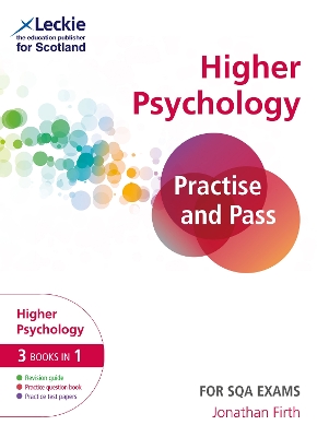 Book cover for Practise and Pass Higher Psychology Revision Guide for New 2019 Exams