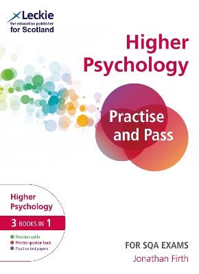 Cover of Practise and Pass Higher Psychology Revision Guide for New 2019 Exams