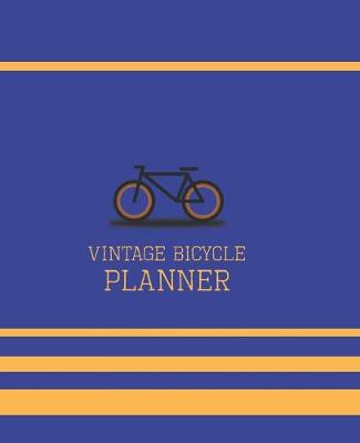 Cover of Vintage Bicycle, Rare Weekly Planner Undated, Doted Grid Paper, Multitask Shamble Organizer