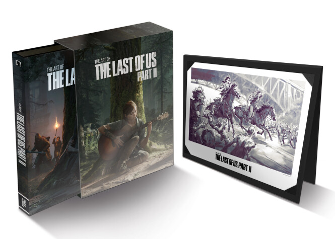 Book cover for The Art of the Last of Us Part II Deluxe Edition