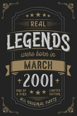 Cover of Real Legendes were born in March 2001