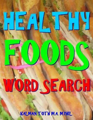 Book cover for Healthy Foods Word Search