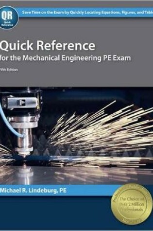 Cover of Ppi Quick Reference for the Mechanical Engineering Pe Exam, 5th Edition (Paperback) - A Quick Reference Guide for the Ncees Pe Mechanical Exam