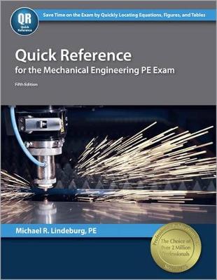 Book cover for Ppi Quick Reference for the Mechanical Engineering Pe Exam, 5th Edition (Paperback) - A Quick Reference Guide for the Ncees Pe Mechanical Exam