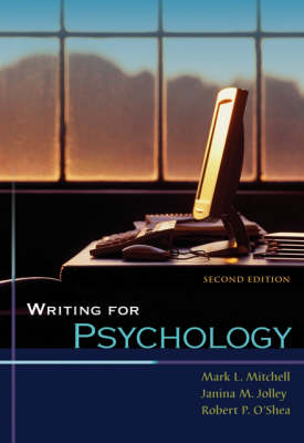 Book cover for Writing for Psychology