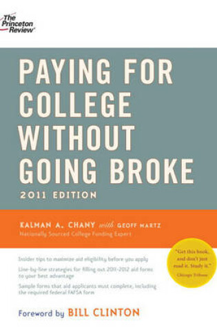 Cover of Princeton Review: Paying for College Without Going Broke