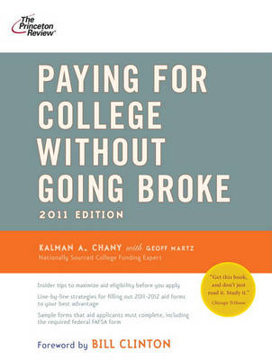 Book cover for Princeton Review: Paying for College Without Going Broke