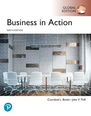 Book cover for Business in Action plus Pearson MyLab Business with Pearson eText, Global Edition