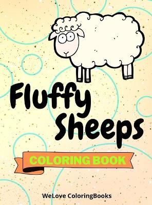 Book cover for Fluffy Sheeps Coloring Book