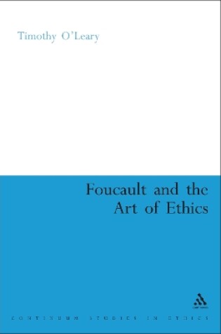 Cover of Foucault and the Art of Ethics