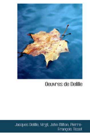 Cover of Oeuvres de Delille