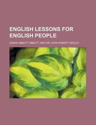 Book cover for English Lessons for English People