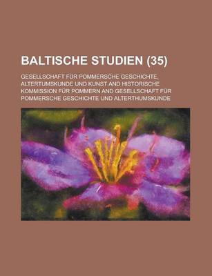 Book cover for Baltische Studien (35 )