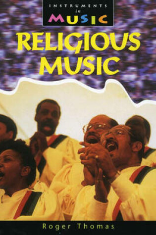 Cover of Instruments in Music: Religious Music Paperback