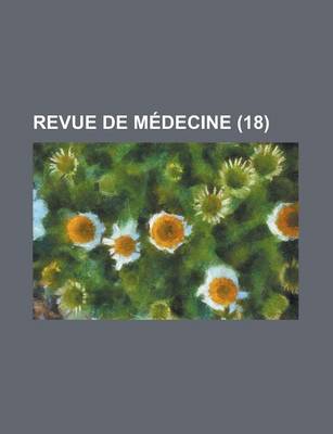 Book cover for Revue de Medecine (18 )