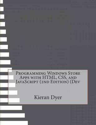 Book cover for Programming Windows Store Apps with HTML, CSS, and JavaScript (2nd Edition)