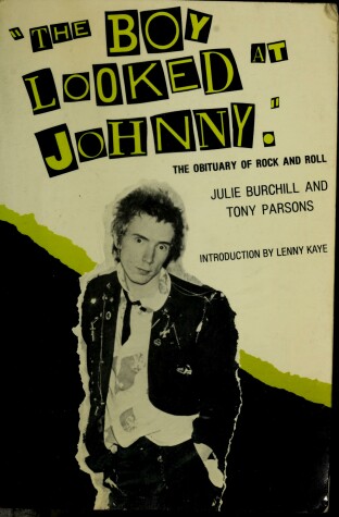 Book cover for "The Boy Looked at Johnny"