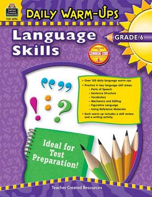Book cover for Language Skills Grade 6