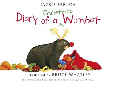 Book cover for Diary of a Christmas Wombat