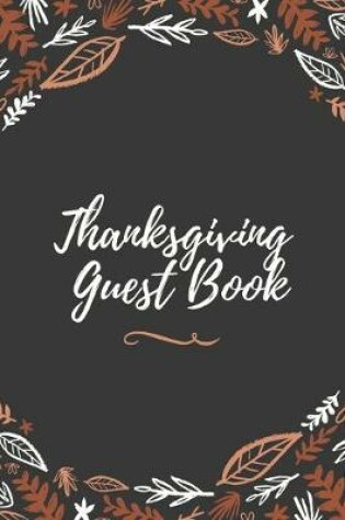 Cover of Thanksgiving Guest Book