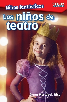 Book cover for Niños fantásticos: Los niños de teatro