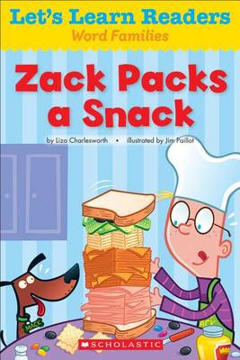 Book cover for Zack Packs a Snack