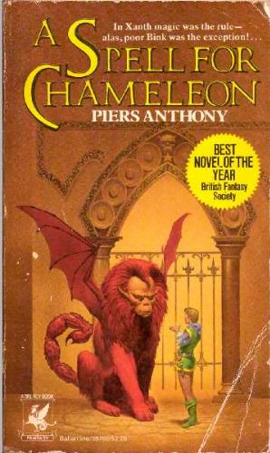 Book cover for Spell for Chameleon