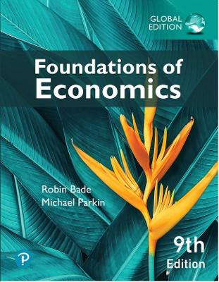 Book cover for Pearson eText Renewal for Foundations of Economics, [GLOBAL EDITION]