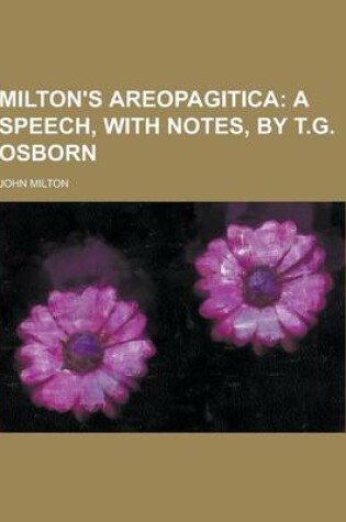 Cover of Milton's Areopagitica